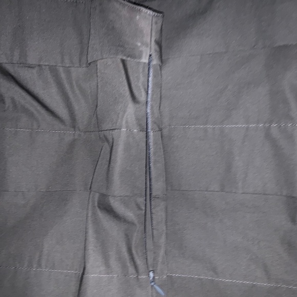 J Crew Dress Grey and Brown with Details Size 6 - Picture 6 of 7